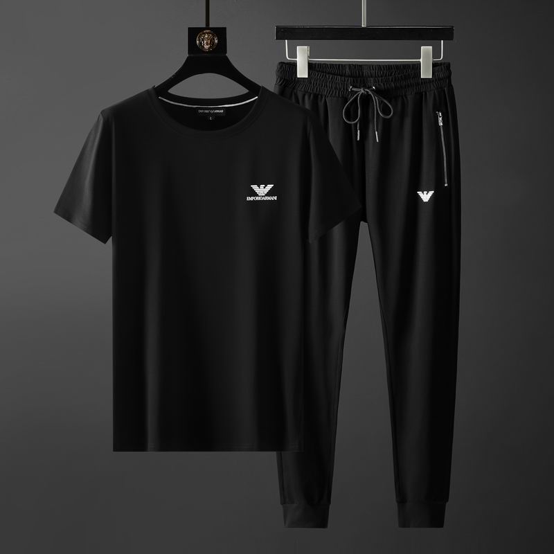 Wholesale Cheap A.rmani Short Sleeve Replica Designer Tracksuits for Sale