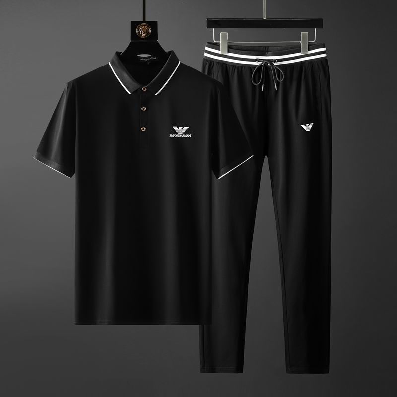 Wholesale Cheap A.rmani Short Sleeve Replica Designer Tracksuits for Sale