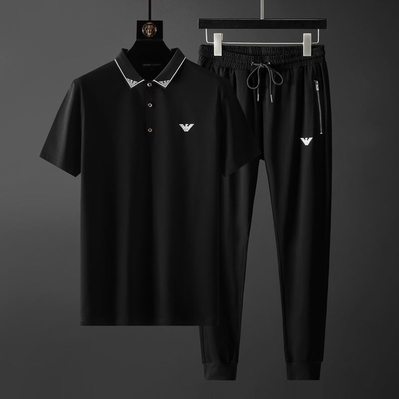 Wholesale Cheap A.rmani Short Sleeve Replica Designer Tracksuits for Sale
