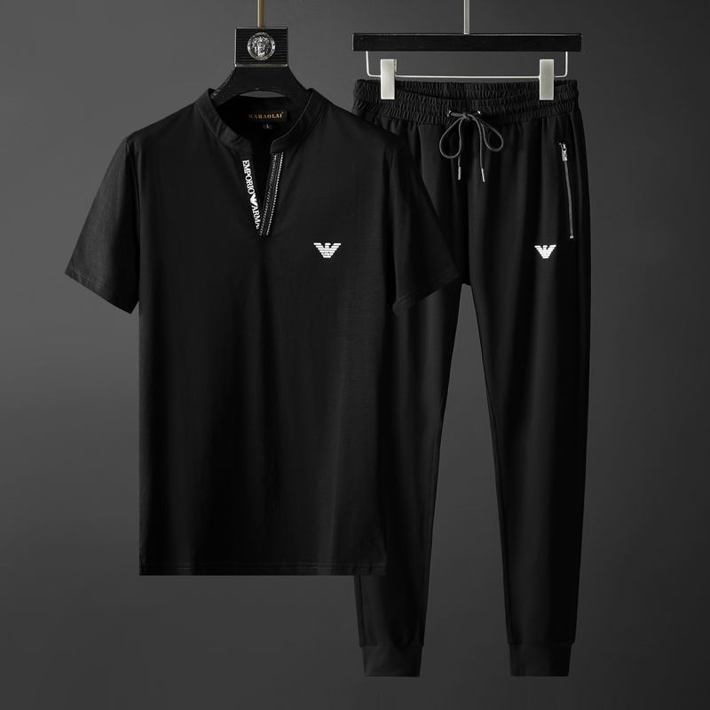 Wholesale Cheap A.rmani Short Sleeve Replica Designer Tracksuits for Sale