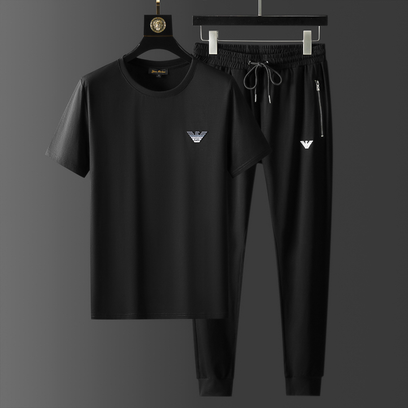 Wholesale Cheap A.rmani Short Sleeve Replica Designer Tracksuits for Sale