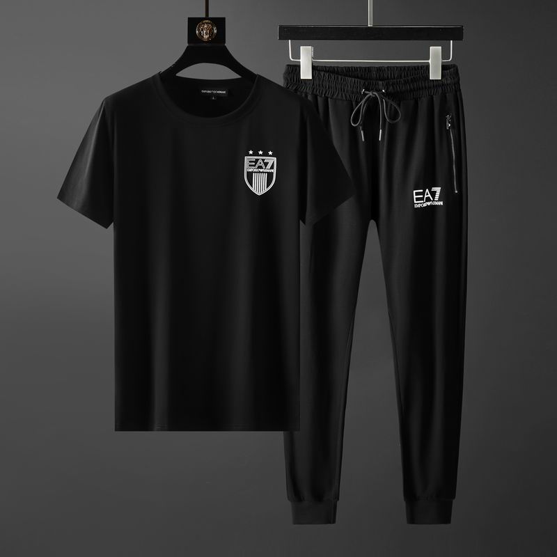 Wholesale Cheap A.rmani Short Sleeve Replica Designer Tracksuits for Sale