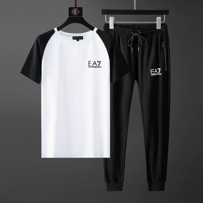 Wholesale Cheap A.rmani Short Sleeve Replica Designer Tracksuits for Sale