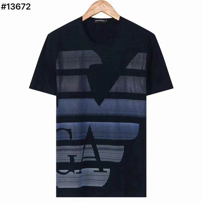Wholesale Cheap A rmani Short Round Collar T Shirts for Sale