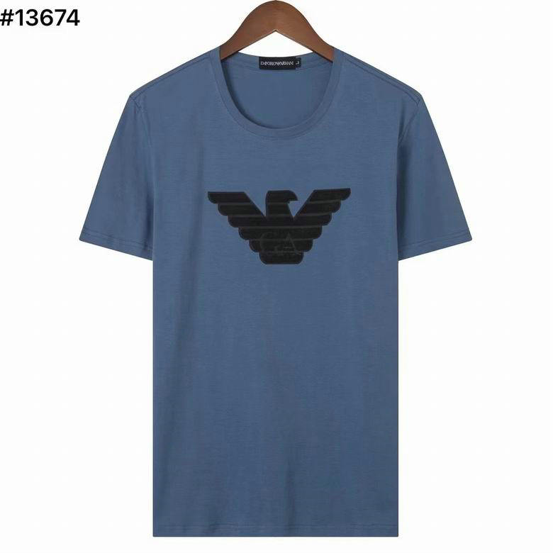 Wholesale Cheap A rmani Short Round Collar T Shirts for Sale