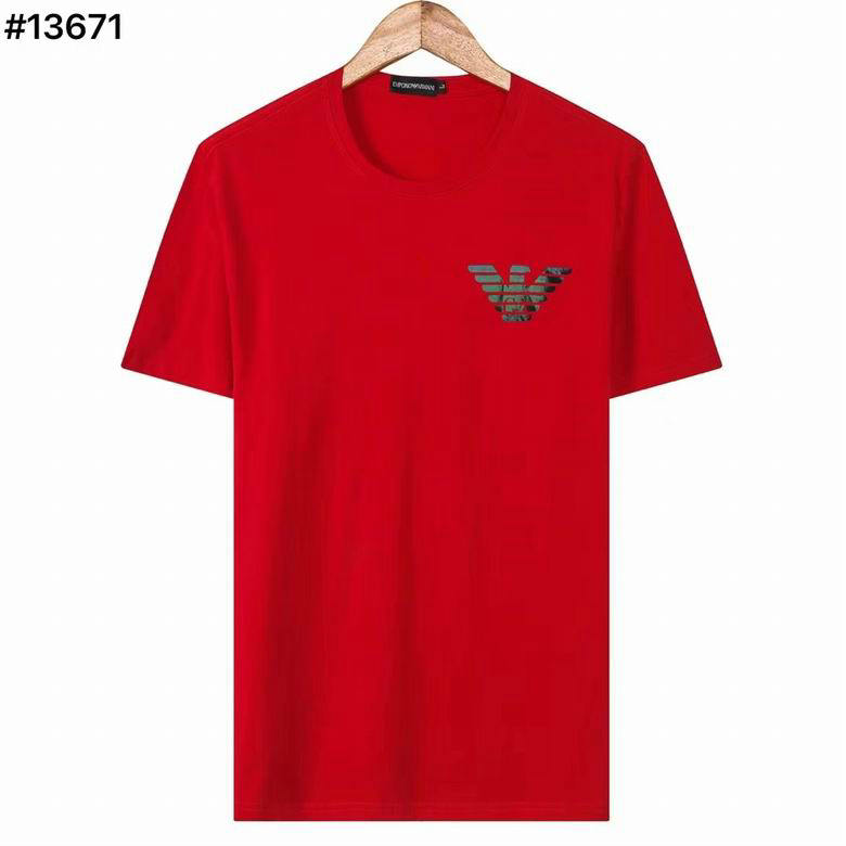 Wholesale Cheap A rmani Short Round Collar T Shirts for Sale