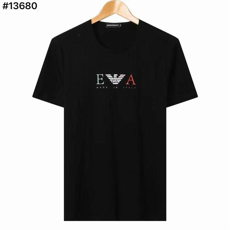 Wholesale Cheap A rmani Short Round Collar T Shirts for Sale