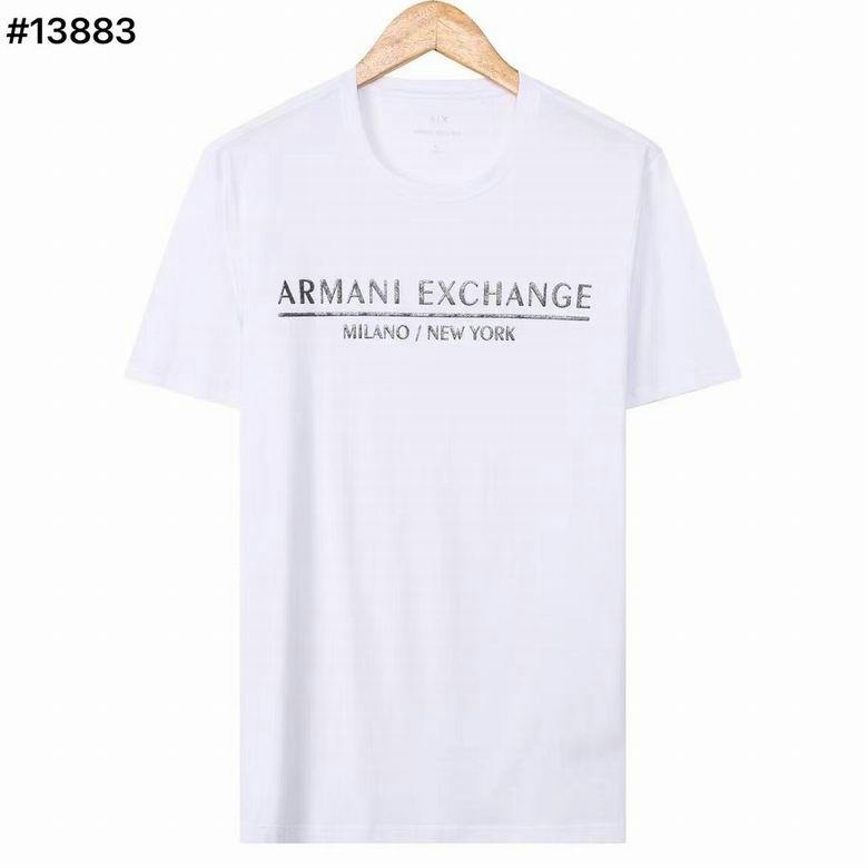 Wholesale Cheap A rmani Short Round Collar T Shirts for Sale