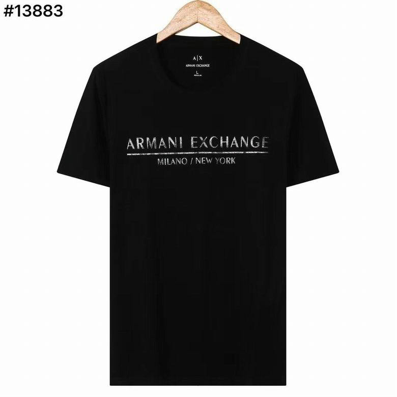 Wholesale Cheap A rmani Short Round Collar T Shirts for Sale