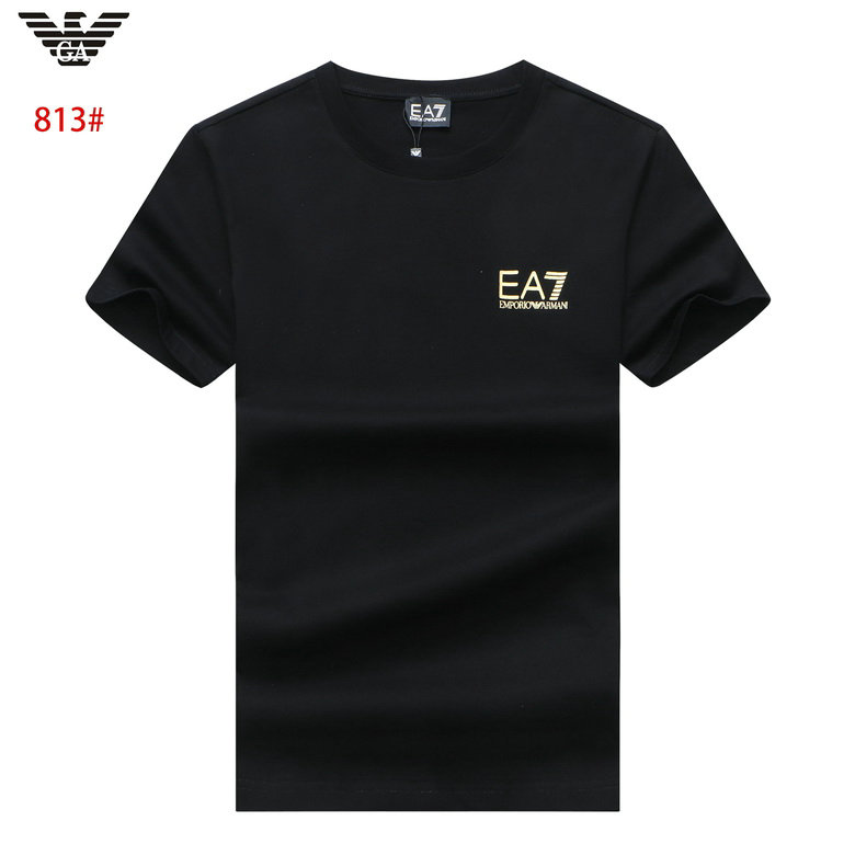 Wholesale Cheap A rmani Short Round Collar T Shirts for Sale