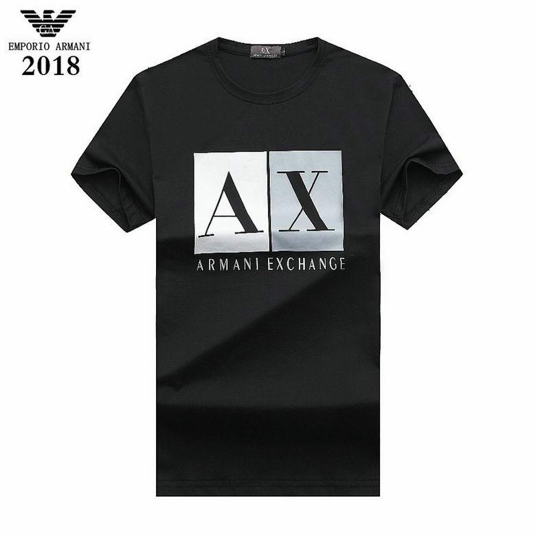 Wholesale Cheap A rmani Short Round Collar T Shirts for Sale