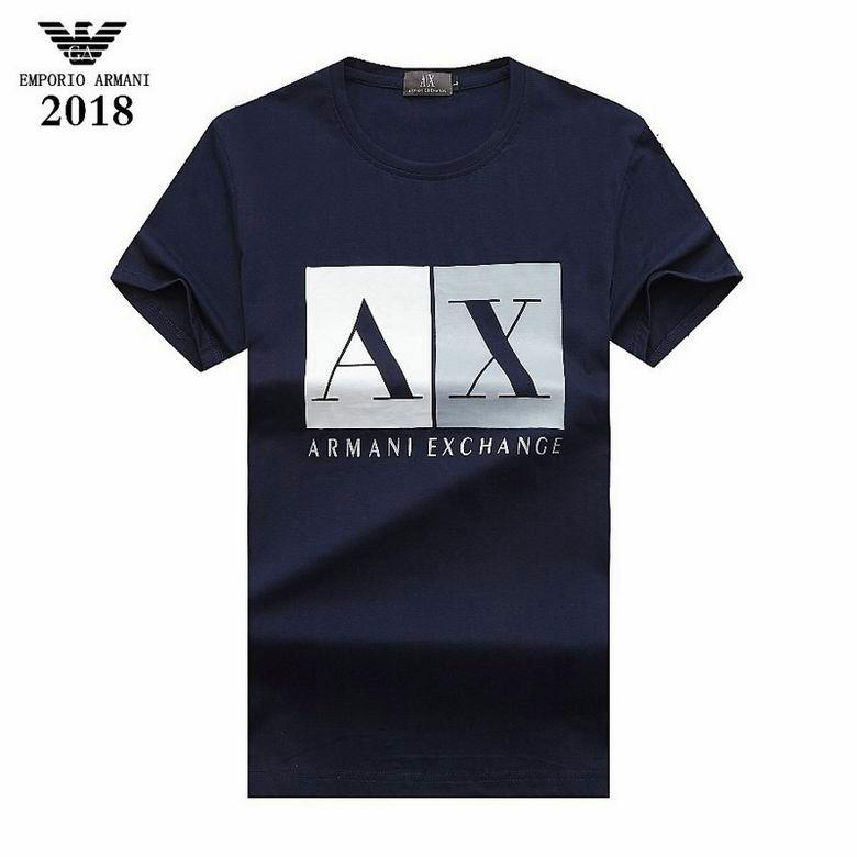 Wholesale Cheap A rmani Short Round Collar T Shirts for Sale