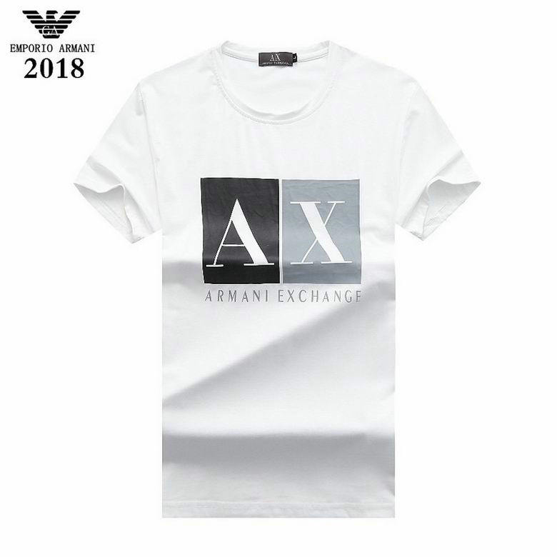 Wholesale Cheap A rmani Short Round Collar T Shirts for Sale