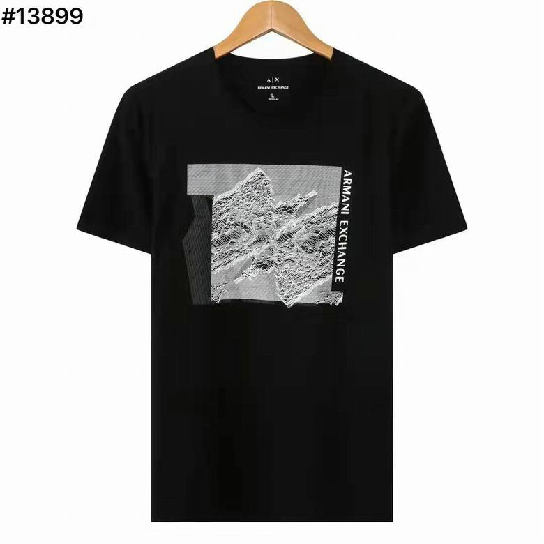 Wholesale Cheap A rmani Short Round Collar T Shirts for Sale