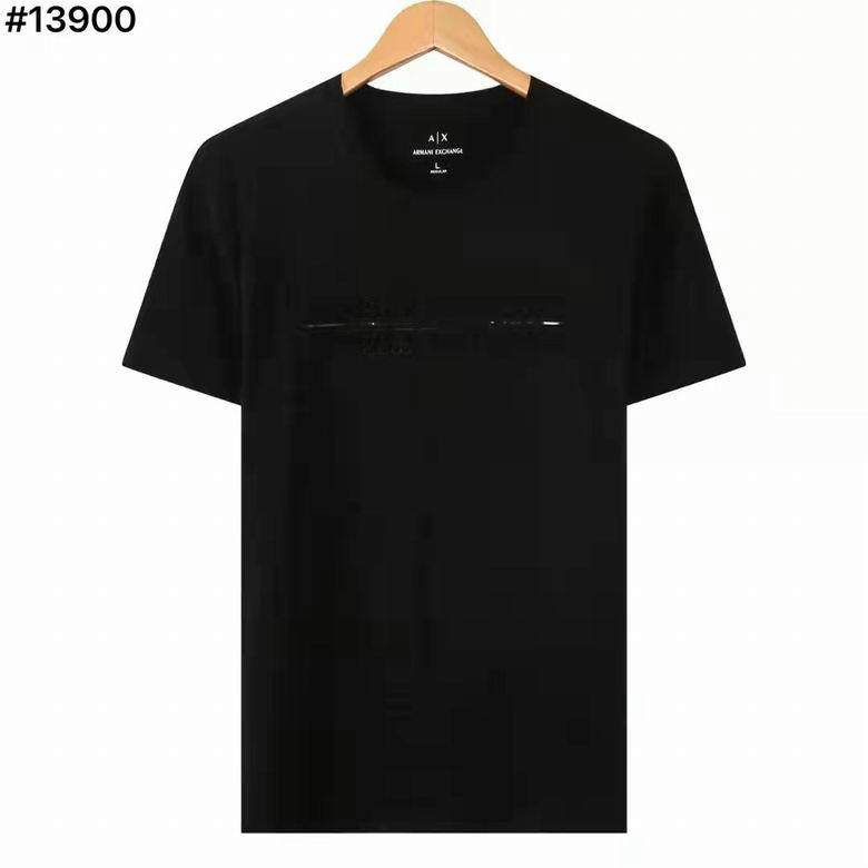 Wholesale Cheap A rmani Short Round Collar T Shirts for Sale