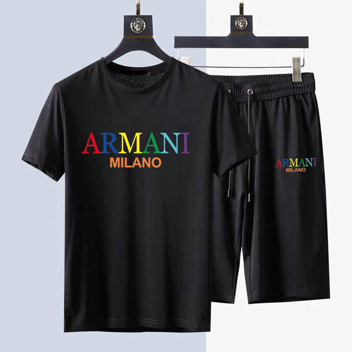 Wholesale Cheap Armani Short Sleeve Tracksuits for Sale