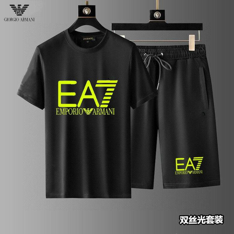 Wholesale Cheap Armani Short Sleeve Tracksuits for Sale