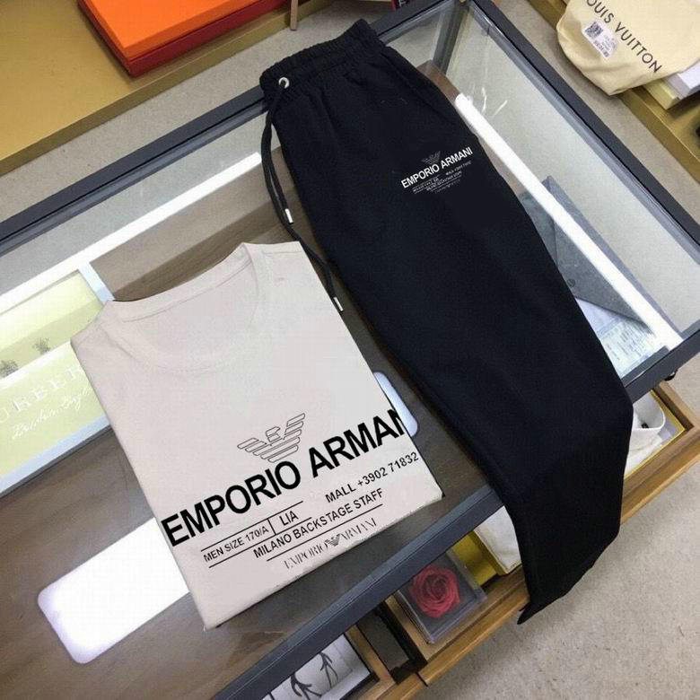 Wholesale Cheap Armani Short Sleeve Tracksuits for Sale