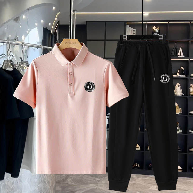 Wholesale Cheap A rmani Short Sleeve Replica Tracksuits for Sale