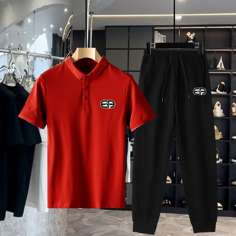 Wholesale Cheap A rmani Short Sleeve Replica Tracksuits for Sale