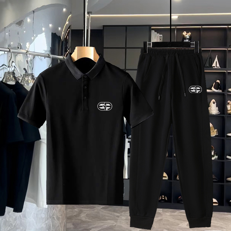 Wholesale Cheap A rmani Short Sleeve Replica Tracksuits for Sale