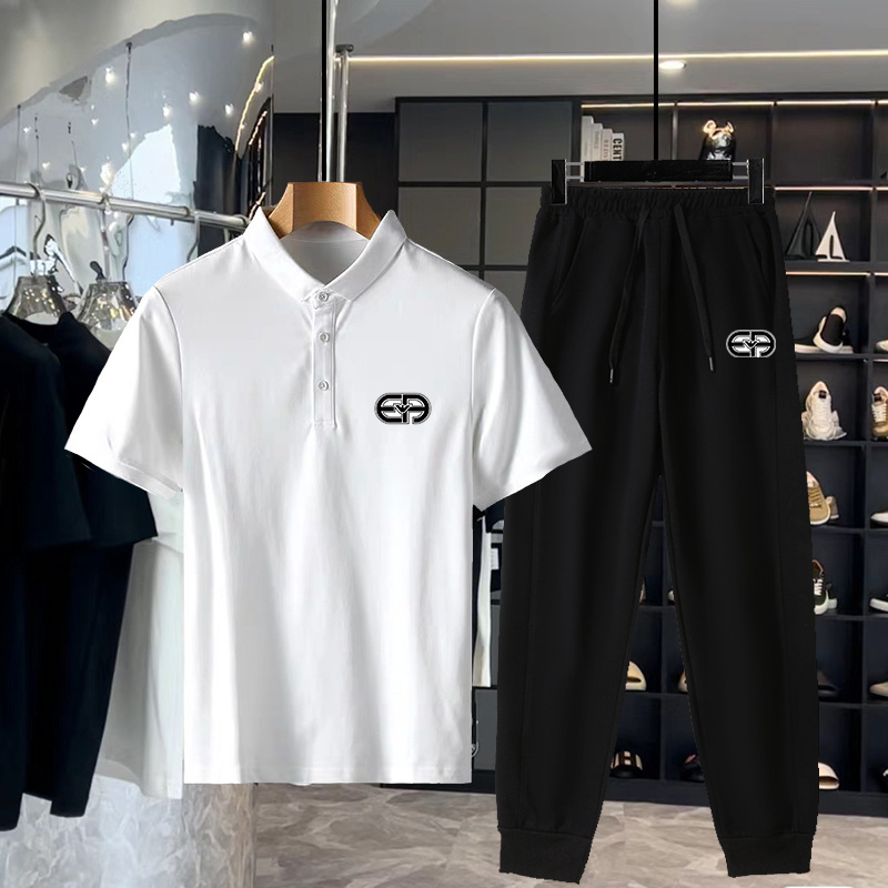 Wholesale Cheap A rmani Short Sleeve Replica Tracksuits for Sale