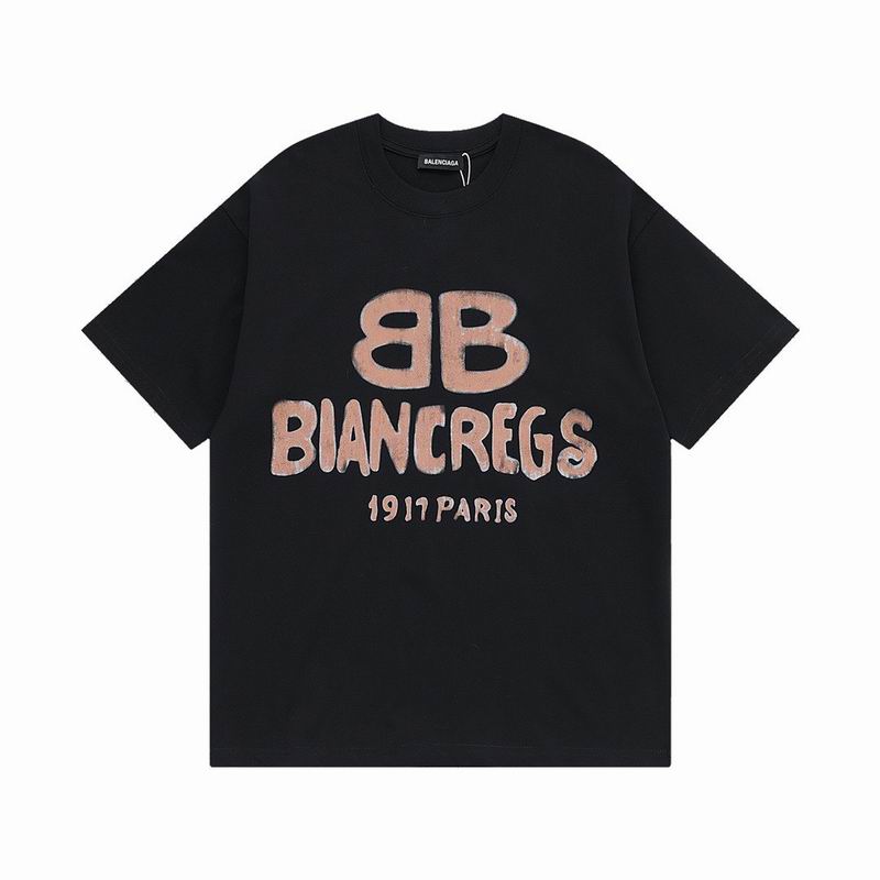 Wholesale High quality Brands B.alenciaga Replica Designer T shirts for Sale