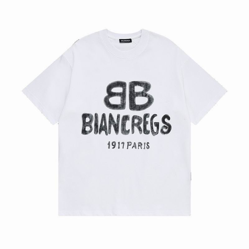 Wholesale High quality Brands B.alenciaga Replica Designer T shirts for Sale