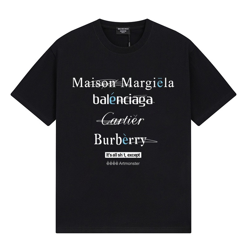 Wholesale High quality Brands B.alenciaga Replica Designer T shirts for Sale