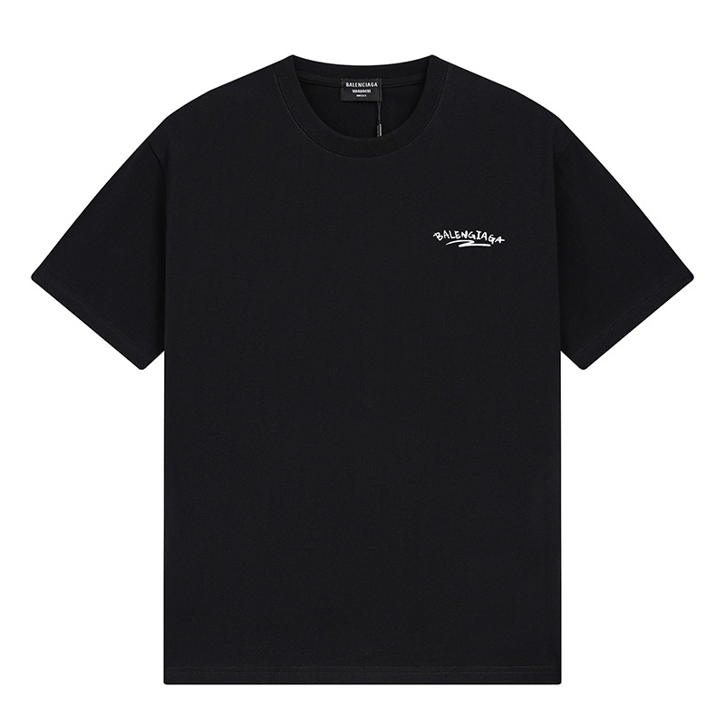 Wholesale High-quality Brands Casual T shirts B.alenciaga Short Sleeve Crew Neck Designer T-Shirts for sale