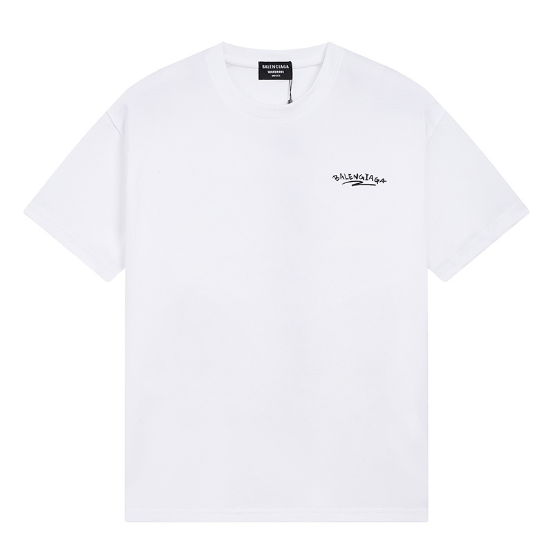 Wholesale High-quality Brands Casual T shirts B.alenciaga Short Sleeve Crew Neck Designer T-Shirts for sale
