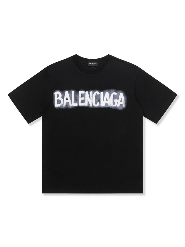 Wholesale High-quality Brands Casual T shirts B.alenciaga Short Sleeve Crew Neck Designer T-Shirts for sale