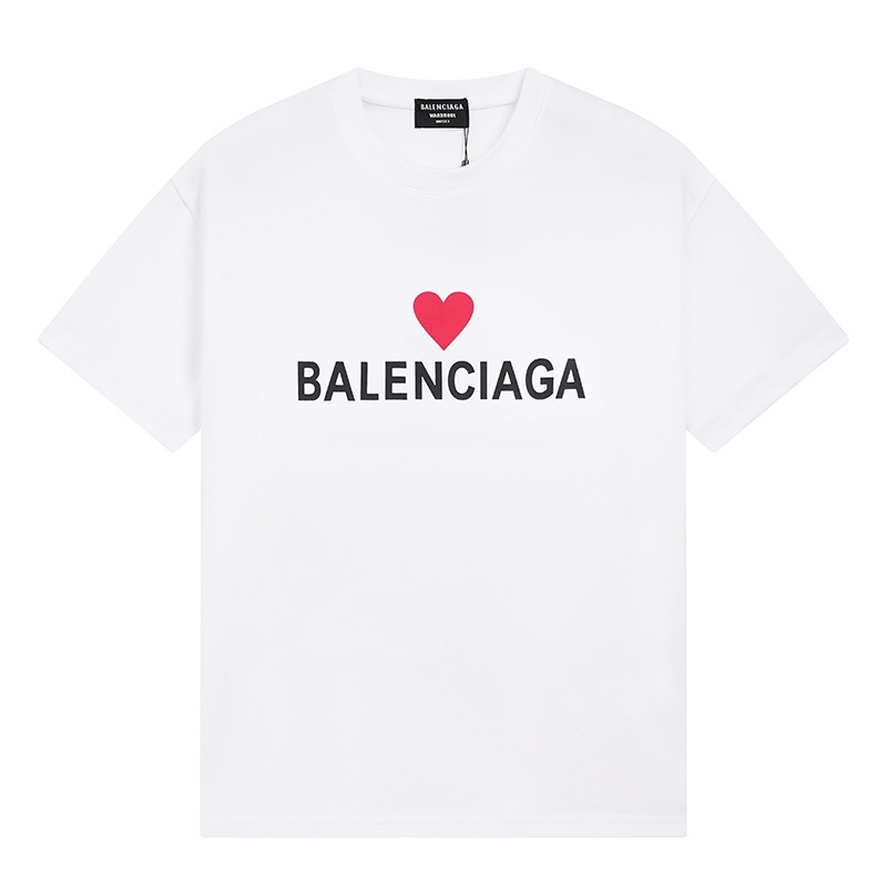 Wholesale High-quality Brands Casual T shirts B.alenciaga Short Sleeve Crew Neck Designer T-Shirts for sale