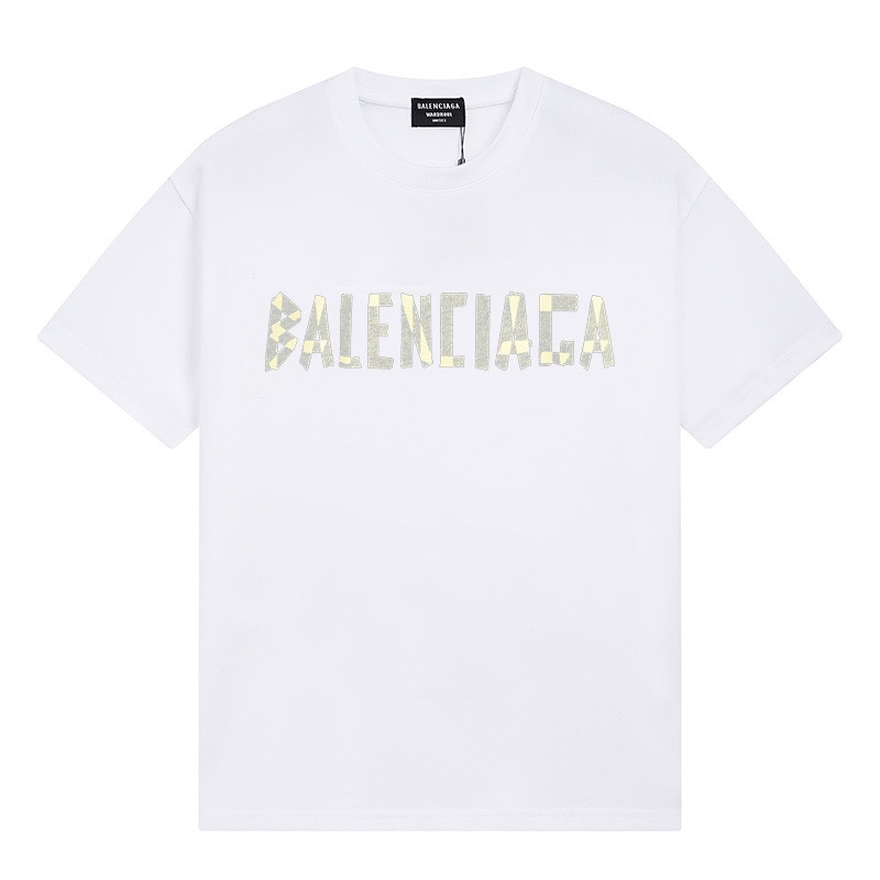 Wholesale High-quality Brands Casual T shirts B.alenciaga Short Sleeve Crew Neck Designer T-Shirts for sale