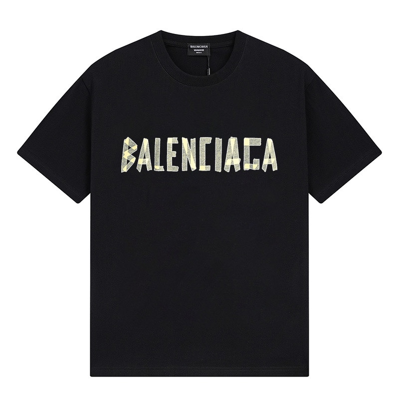 Wholesale High-quality Brands Casual T shirts B.alenciaga Short Sleeve Crew Neck Designer T-Shirts for sale