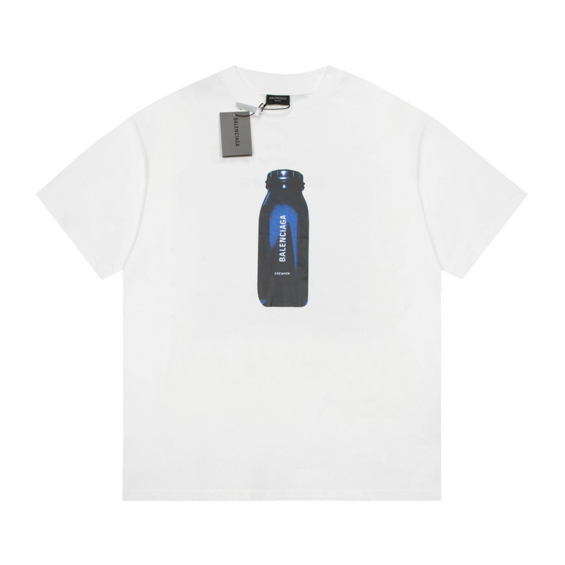 Wholesale High-quality Brands Casual T shirts B.alenciaga Short Sleeve Crew Neck Designer T-Shirts for sale