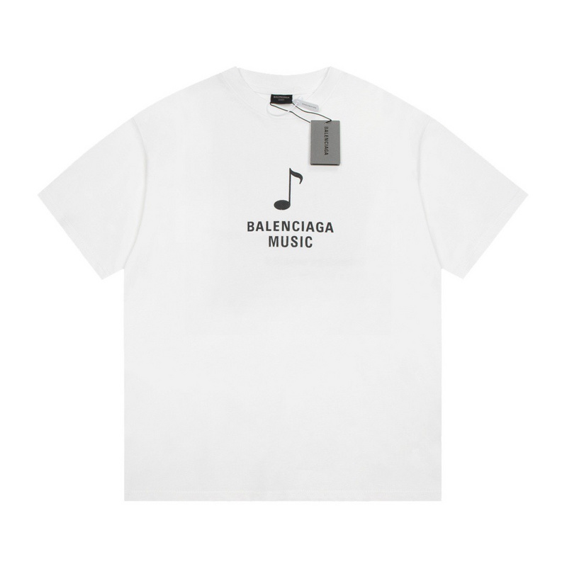 Wholesale High-quality Brands Casual T shirts B.alenciaga Short Sleeve Crew Neck Designer T-Shirts for sale