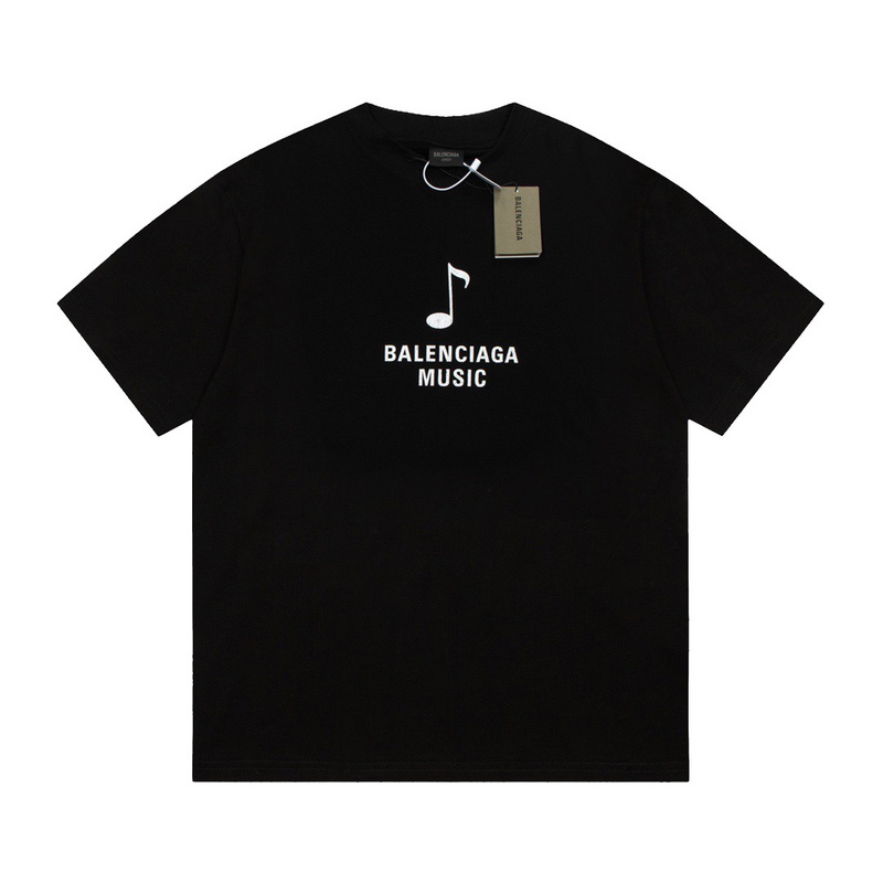 Wholesale High-quality Brands Casual T shirts B.alenciaga Short Sleeve Crew Neck Designer T-Shirts for sale