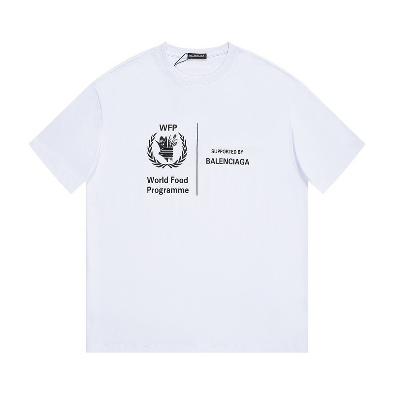 Wholesale High-quality Brands Casual T shirts B.alenciaga Short Sleeve Crew Neck Designer T-Shirts for sale