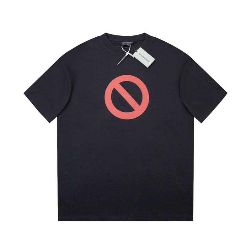 Wholesale High-quality Brands Casual T shirts B.alenciaga Short Sleeve Crew Neck Designer T-Shirts for sale