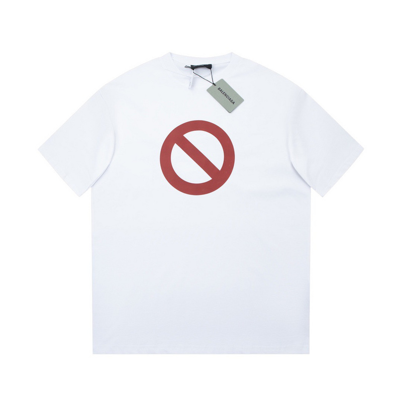 Wholesale High-quality Brands Casual T shirts B.alenciaga Short Sleeve Crew Neck Designer T-Shirts for sale