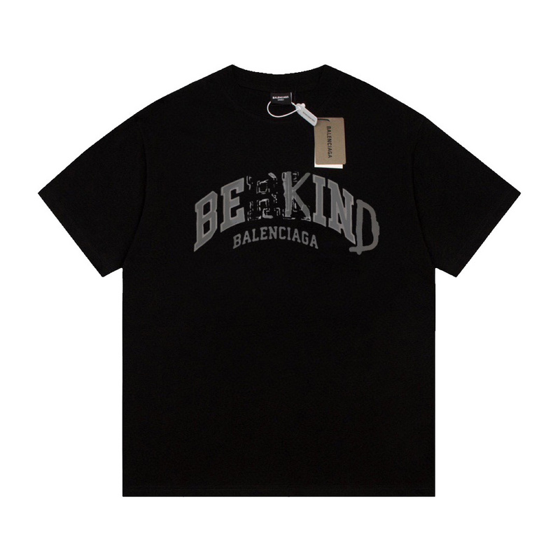 Wholesale High-quality Brands Casual T shirts B.alenciaga Short Sleeve Crew Neck Designer T-Shirts for sale
