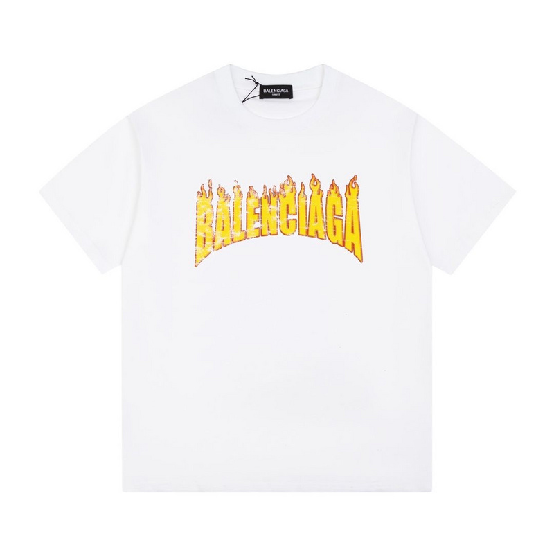 Wholesale High-quality Brands Casual T shirts B.alenciaga Short Sleeve Crew Neck Designer T-Shirts for sale