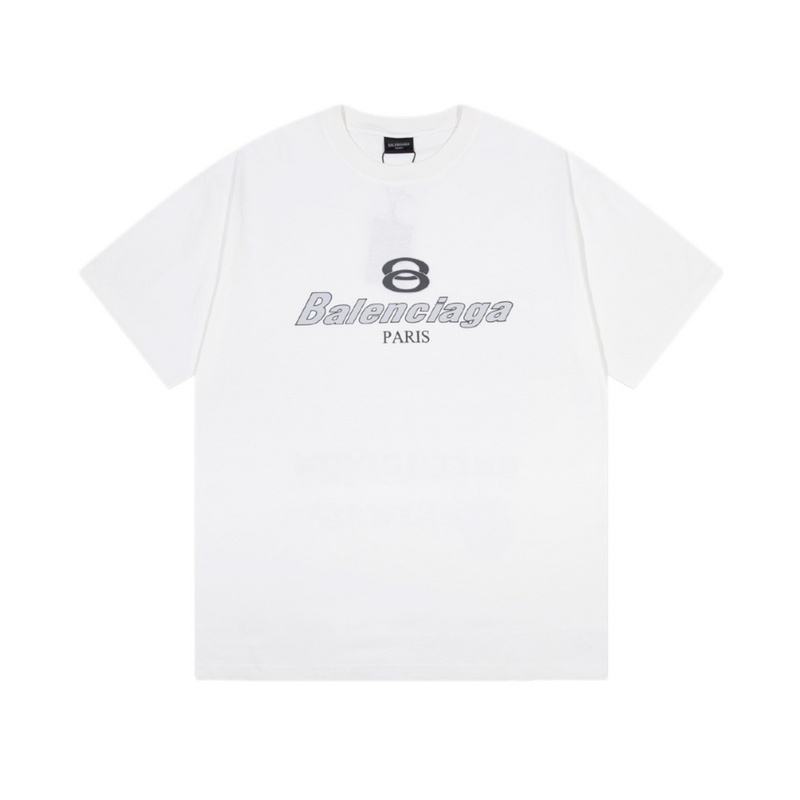 Wholesale High-quality Brands Casual T shirts B.alenciaga Short Sleeve Crew Neck Designer T-Shirts for sale