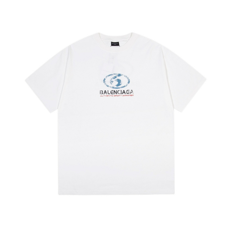Wholesale High-quality Brands Casual T shirts B.alenciaga Short Sleeve Crew Neck Designer T-Shirts for sale