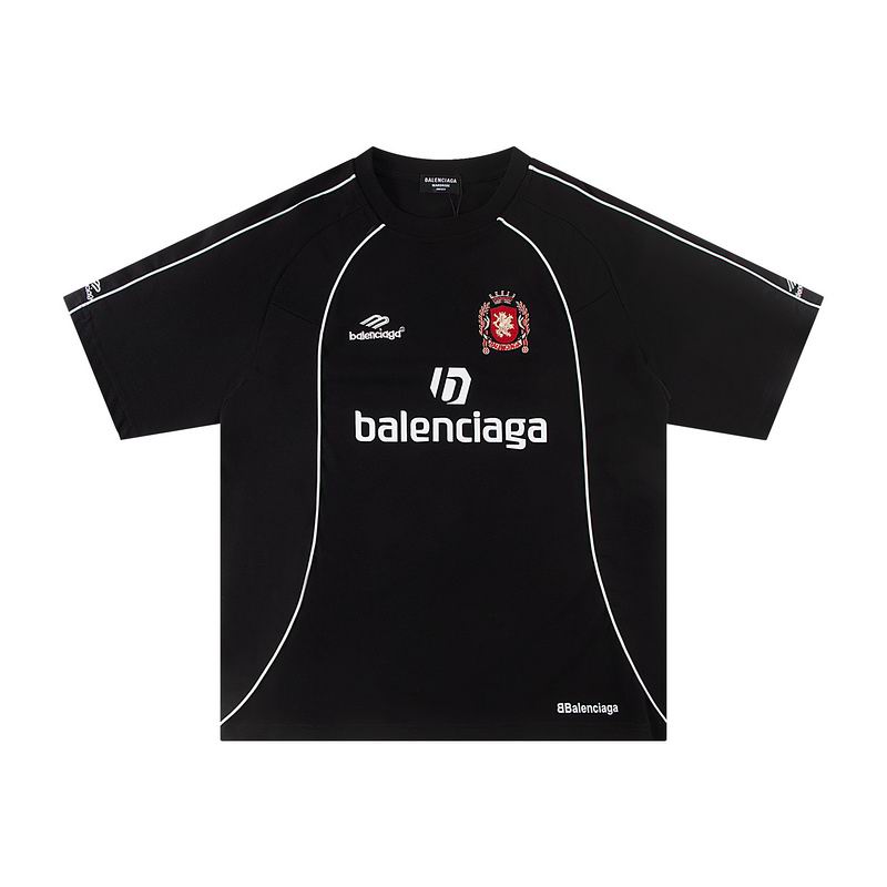 Wholesale High-quality B.alenciaga Short Sleeve Crew Neck Replica Designer T-Shirts for sale