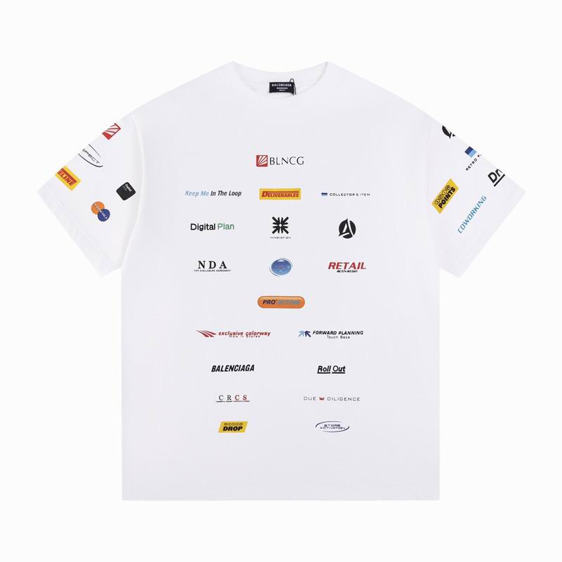 Wholesale Cheap Luxury B Alenciaga Replica T shirts for Sale