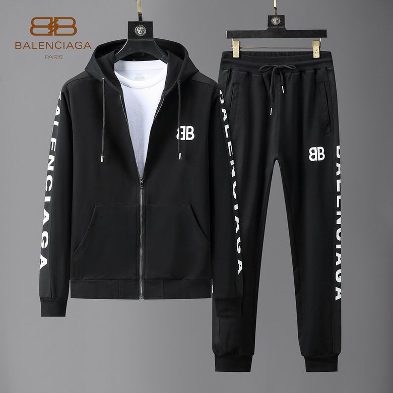 Wholesale Cheap B alenciaga Designer Tracksuits for Sale