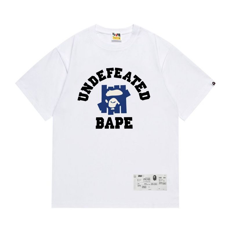 Wholesale High-quality Brands Bape Short Sleeve Crew Neck Replica Designer T-Shirts for sale