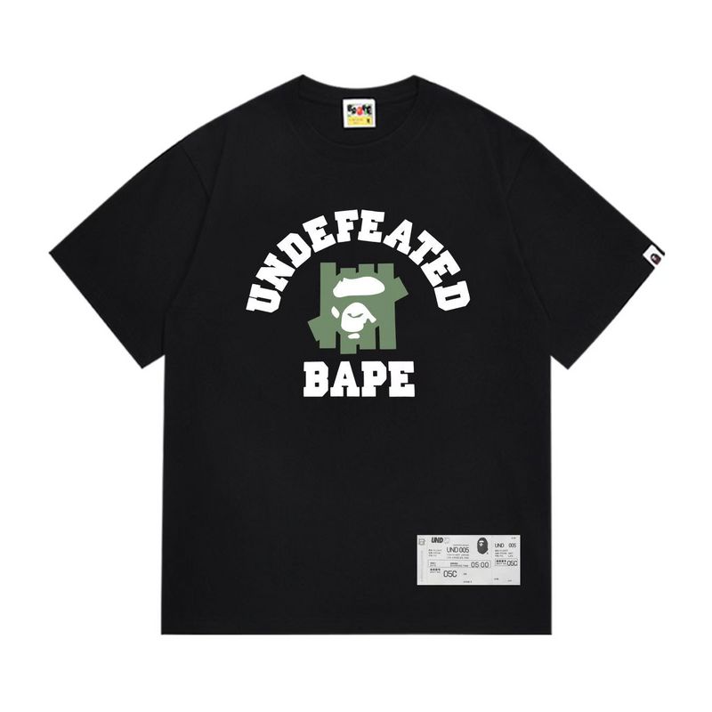 Wholesale High-quality Brands Bape Short Sleeve Crew Neck Replica Designer T-Shirts for sale